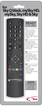Universal Remote Control GBS for SKY Q & SKY HD JL1709